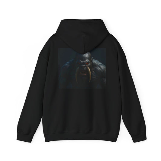 Midnight Troll Heavy Blend Hoodie, Perfect for Fantasy Lovers, Unique Gift for Gamers, Cozy Casual Wear, Ideal for Cool Evenings