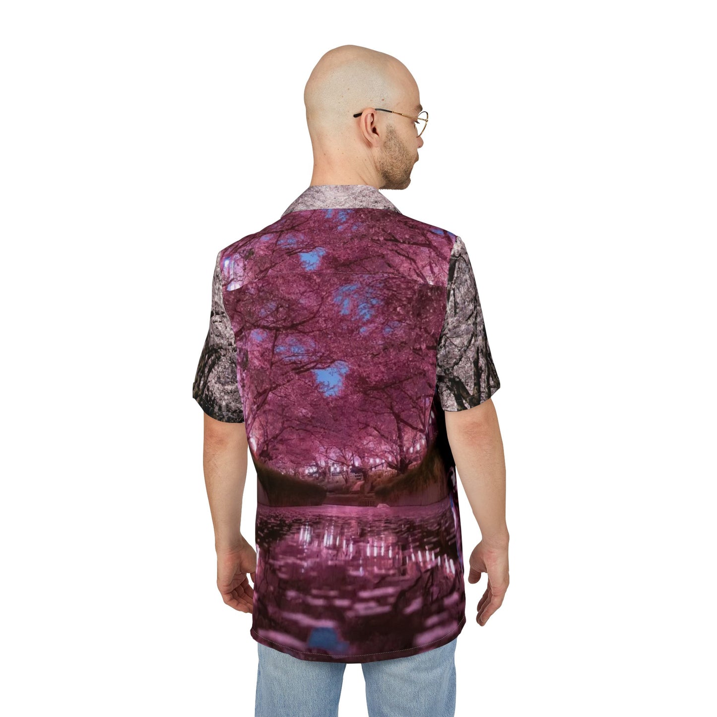 Unisex Hawaiian Button-Down Shirt - Floral Tropical Vibes, Beachwear, Summer Style, Vacation Outfit, Casual Everyday Shirt