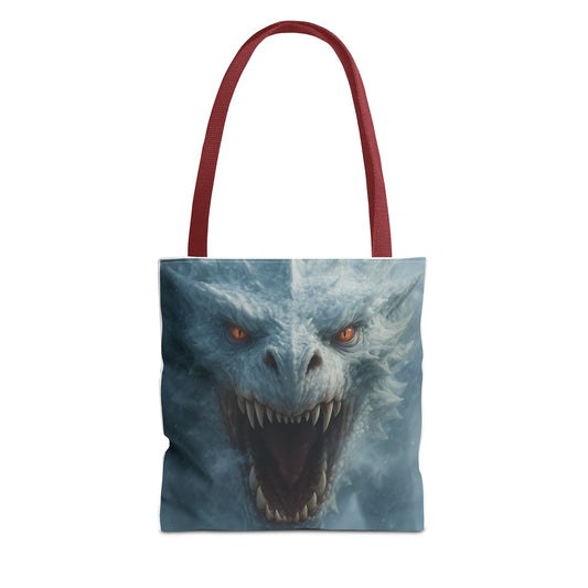 Fantasy Dragon Tote Bag, Enchanting Art, Ideal for Gift, Everyday Bag, Eco-Friendly Shopper, Animal Lover Accessory