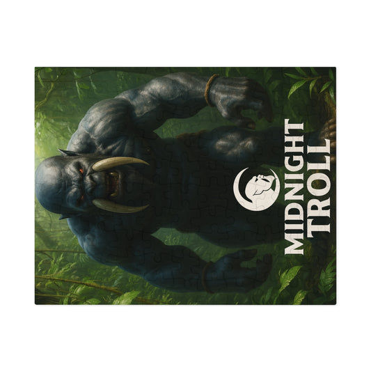 Midnight Troll Jigsaw Puzzle, Adventure Puzzle, Gift for Puzzle Lovers, Unique Home Decor, Fun Family Activity