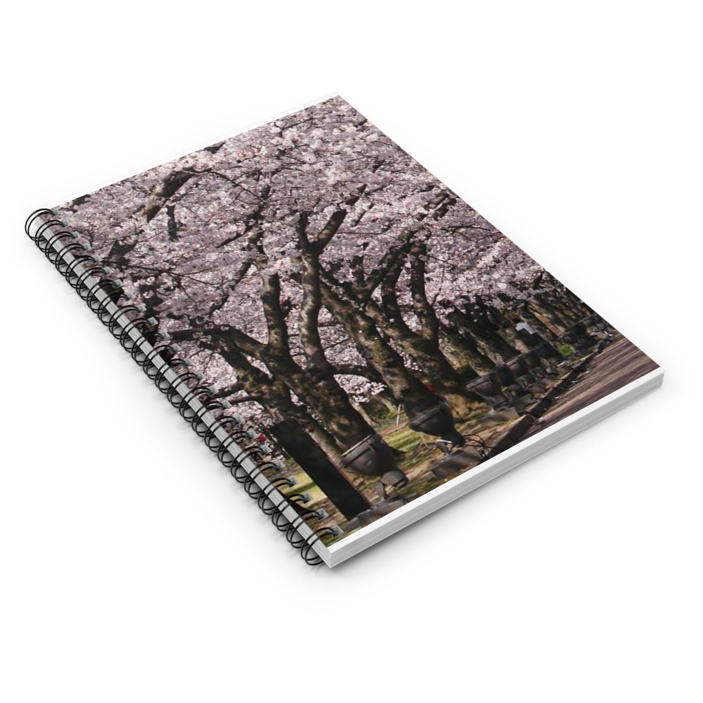 Cherry Blossom Spiral Notebook - Perfect for Note-Taking, Journaling, Gifts, Spring Celebrations, and Students