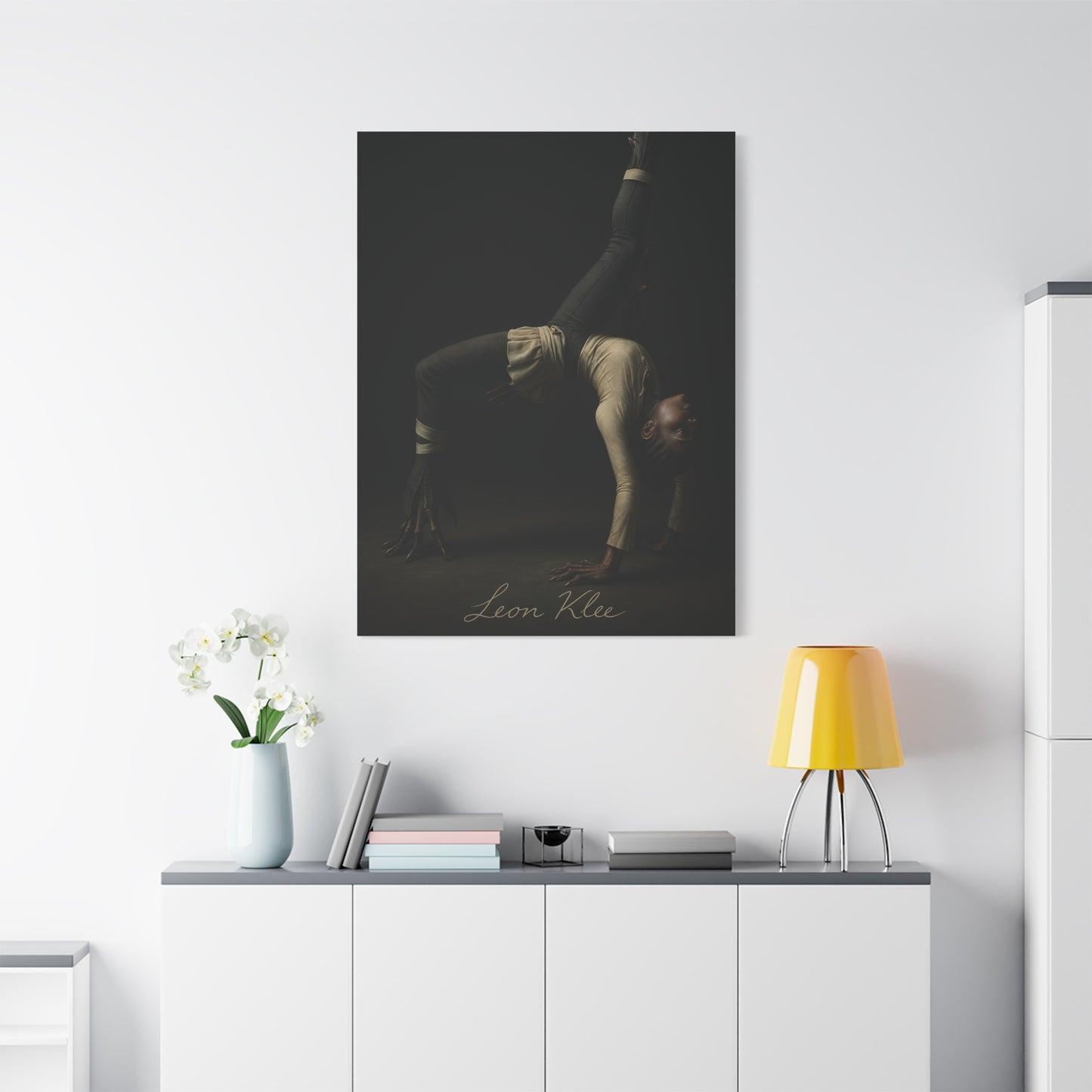 Copy of Elegant Fitness Wall Art Canvas, Stretch Canvas Print, Yoga Wall Decor, Inspirational Fitness Artwork, Home Gym Decor