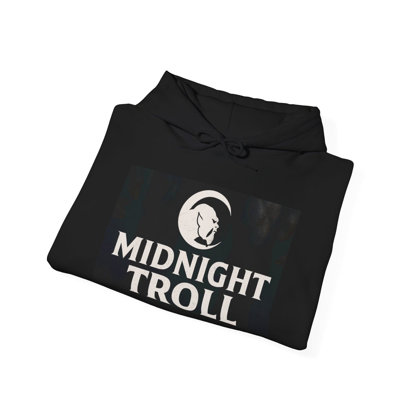 Midnight Troll Heavy Blend Hoodie, Perfect for Fantasy Lovers, Unique Gift for Gamers, Cozy Casual Wear, Ideal for Cool Evenings