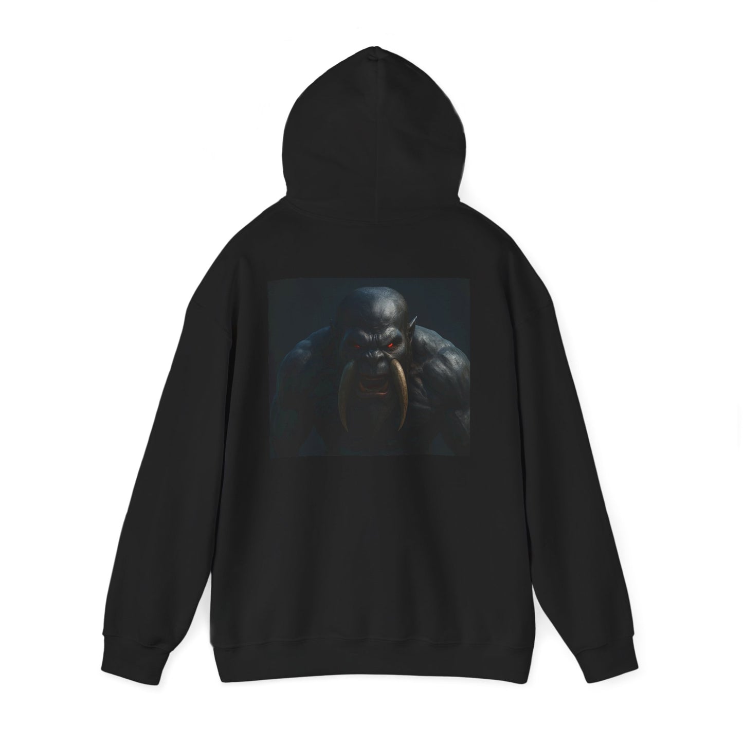 Midnight Troll Heavy Blend Hoodie, Perfect for Fantasy Lovers, Unique Gift for Gamers, Cozy Casual Wear, Ideal for Cool Evenings
