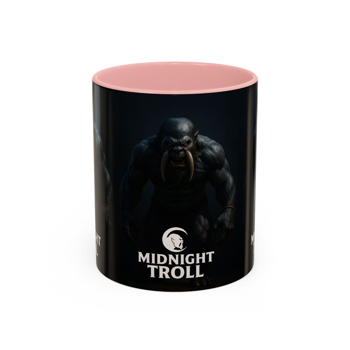 Midnight Troll Coffee Mug, Fantasy Gift, Gamer Mug, Unique Coffee Cup, Dungeons & Dragons Accessories, Creative Gift for Him