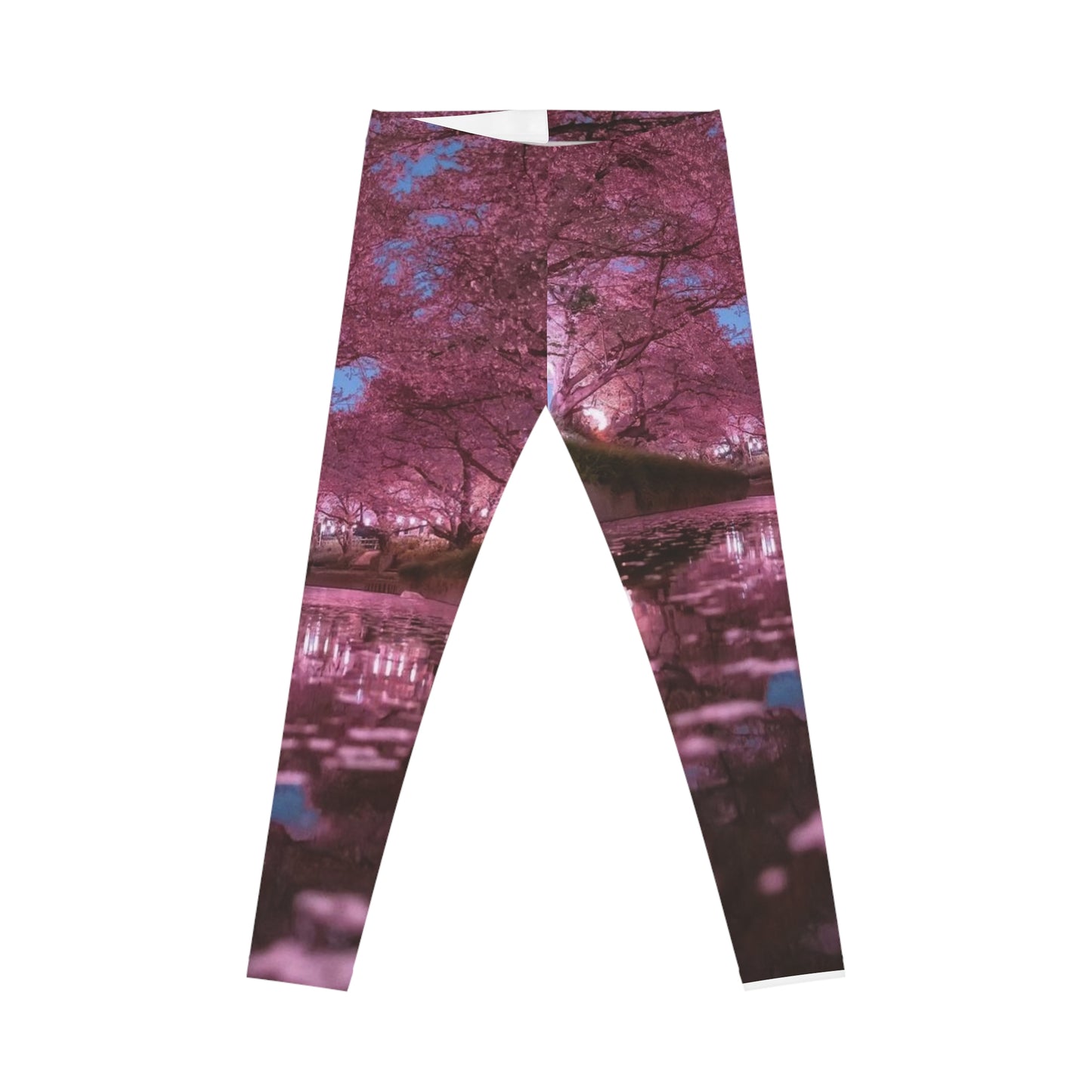 Women's Floral Leggings, Casual Yoga Pants, Spring Fashion, Outdoor Wear, Athleisure Style, Gifts for Her