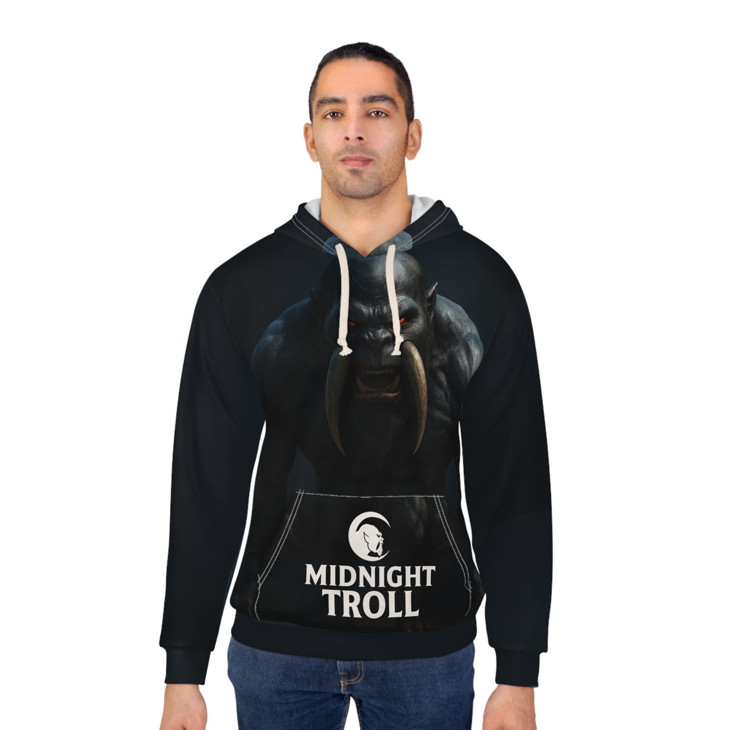 Midnight Troll Unisex Pullover Hoodie, Cozy Hoodie for Gamers, Unique Gaming Apparel, Birthday Gift for Friends, Halloween Costume [...]