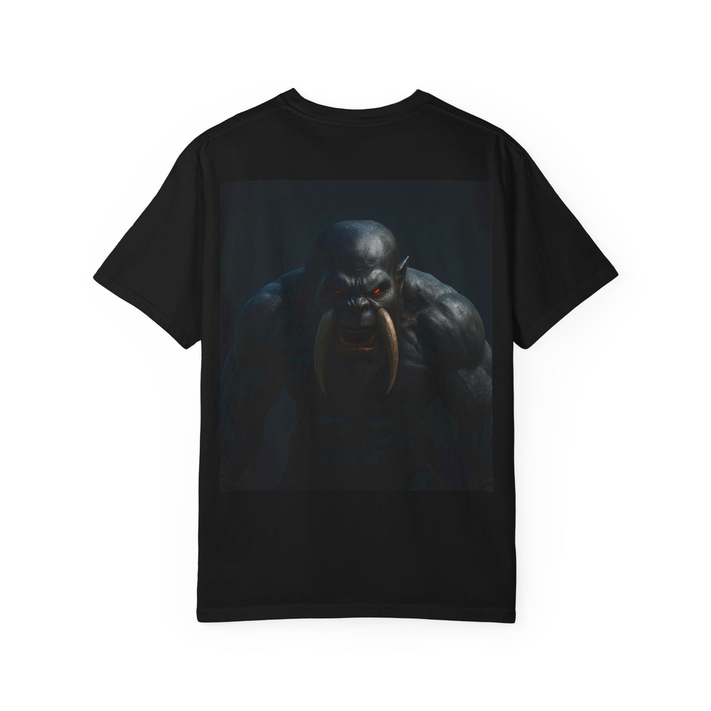 Midnight Troll T-Shirt - Unisex Garment-Dyed Tee, Graphic Tee, Fantasy Apparel, Cool Casual Wear, Unique Gift Idea