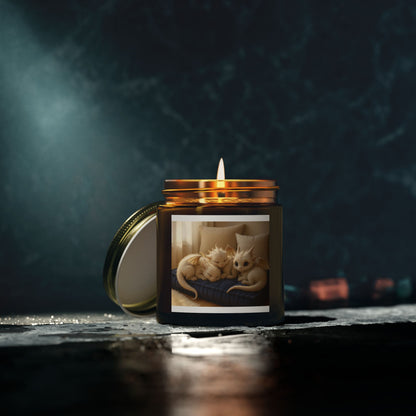 Cozy Cat-Themed Scented Candles, Perfect for Relaxation, Home Decor, Gifts, Meditation, Pet Lovers