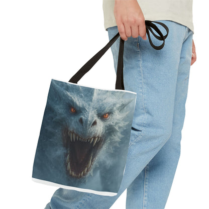 Fantasy Dragon Tote Bag, Enchanting Art, Ideal for Gift, Everyday Bag, Eco-Friendly Shopper, Animal Lover Accessory
