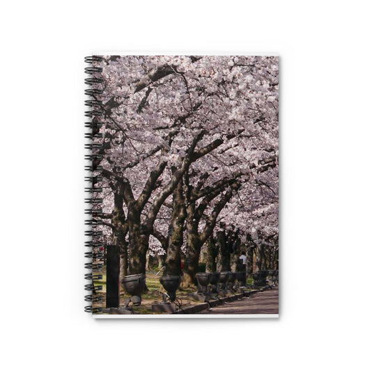 Cherry Blossom Spiral Notebook - Perfect for Note-Taking, Journaling, Gifts, Spring Celebrations, and Students