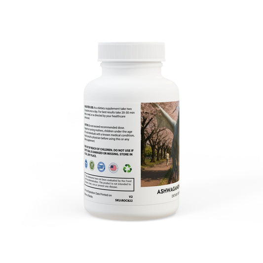 Ashwagandha and Black Pepper Supplement (60 capsules)