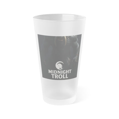 Frosted Pint Glass, 16oz