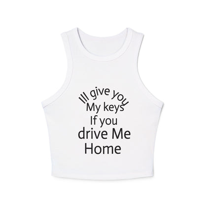 Women's Micro Rib Racer Tank Top