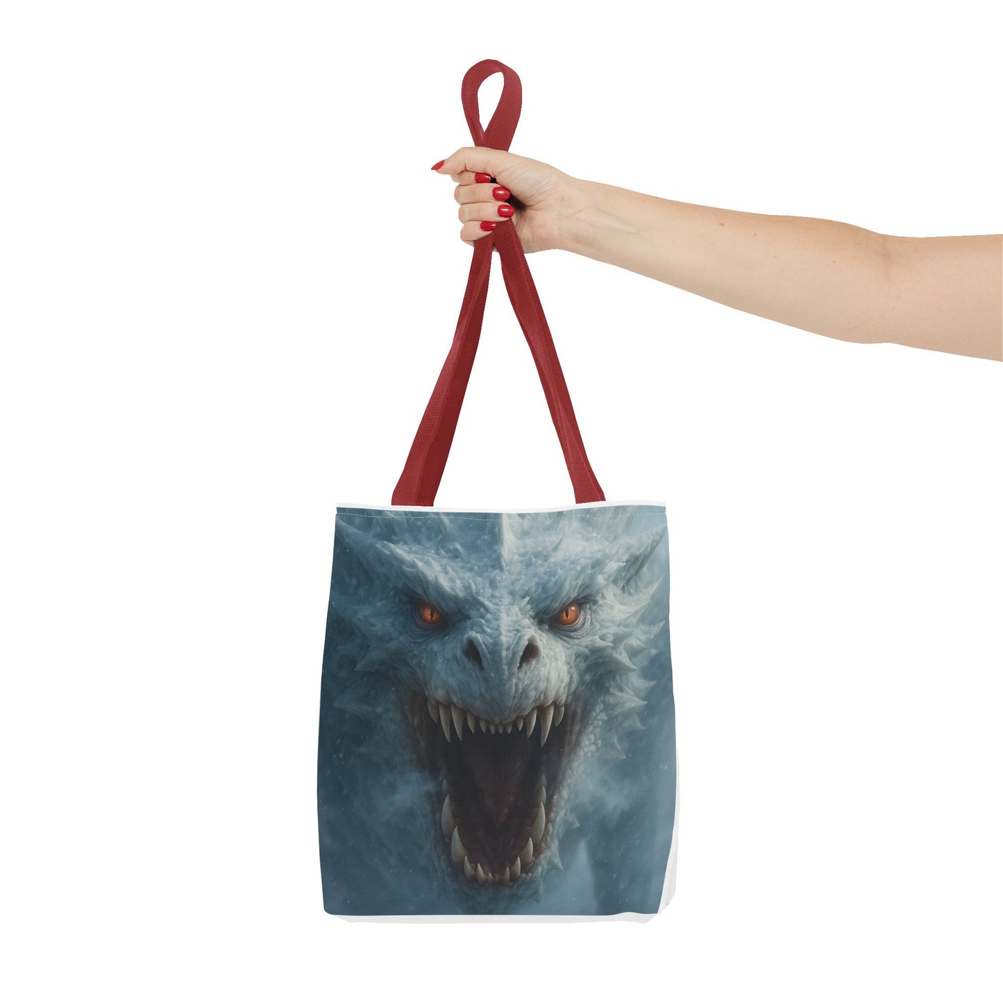 Fantasy Dragon Tote Bag, Enchanting Art, Ideal for Gift, Everyday Bag, Eco-Friendly Shopper, Animal Lover Accessory