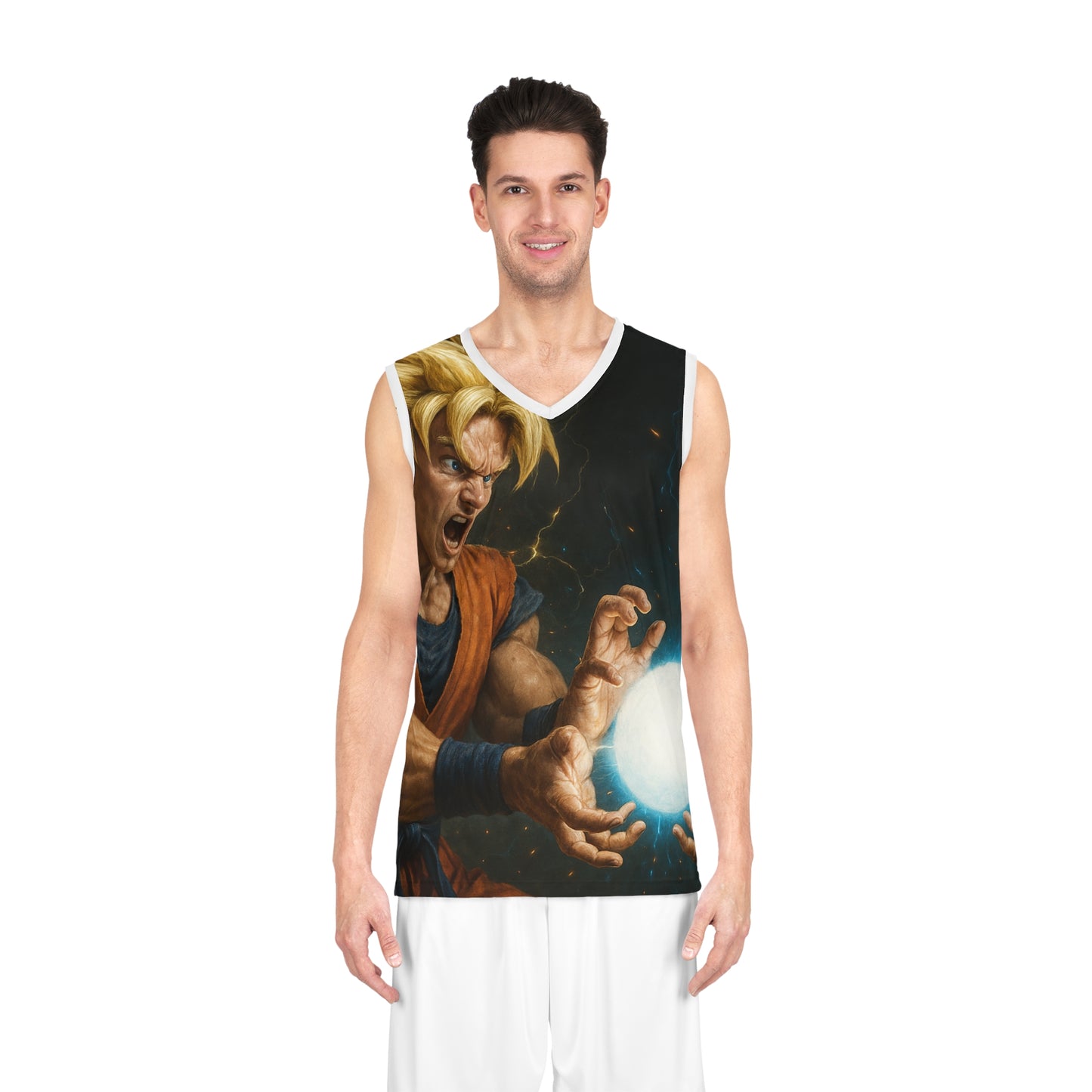 Dynamic Sports Jersey, Fitness Apparel, Eco-Friendly Activewear, Basketball & Anime Fan Gear, Unique Gift for Gamers, Casual Streetwear