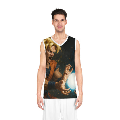 Dynamic Sports Jersey, Fitness Apparel, Eco-Friendly Activewear, Basketball & Anime Fan Gear, Unique Gift for Gamers, Casual Streetwear