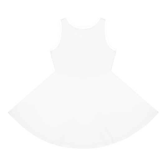 Cute Dragon Girls' Sundress, Playful Summer Dress, Toddler Summer Outfit, Birthday Gift, Kids Fashion