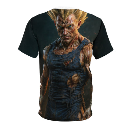 T-Shirt Dragon Ball Z Vegeta Super Sayan 9000 Unisex Tee