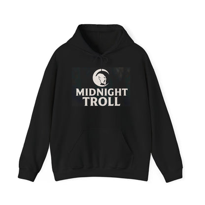 Midnight Troll Heavy Blend Hoodie, Perfect for Fantasy Lovers, Unique Gift for Gamers, Cozy Casual Wear, Ideal for Cool Evenings