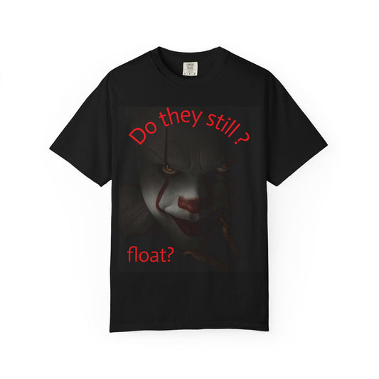 Creepy Clown Graphic Tee, Horror T-Shirt, Halloween Apparel, Unisex Halloween Shirt, Scary Movie Merchandise, Fun Costume Tee