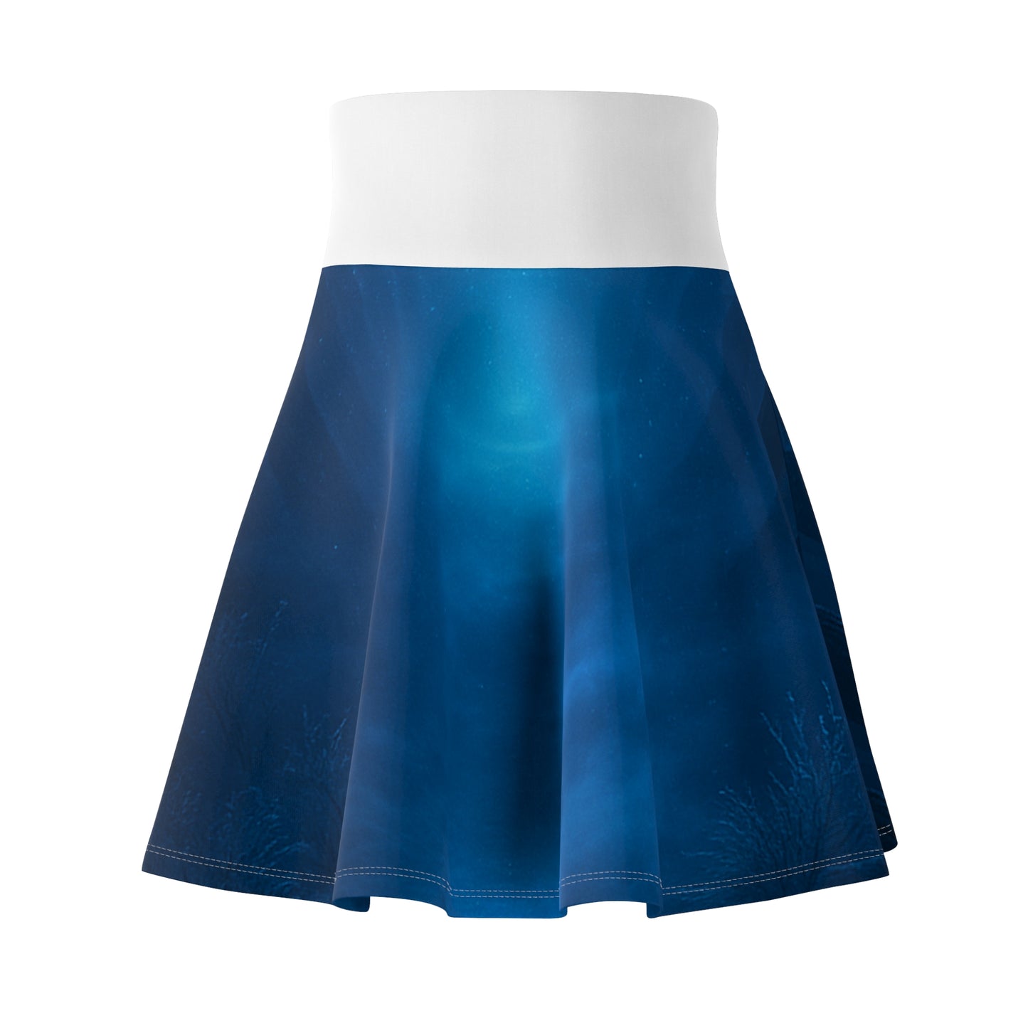 Ocean Wave Women's Skater Skirt, AOP Dress, Summer Skirt, Beachwear, Casual Outfit, Festival Fashion, Vibrant Attire
