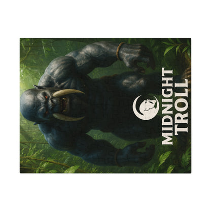 Midnight Troll Jigsaw Puzzle, Adventure Puzzle, Gift for Puzzle Lovers, Unique Home Decor, Fun Family Activity