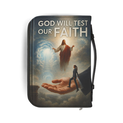Faith-Inspired Bible Cover | Inspirational Gift, Religious Journal Case, Christian Faith Organizer, Prayer Book Holder, Spiritual Keepsake