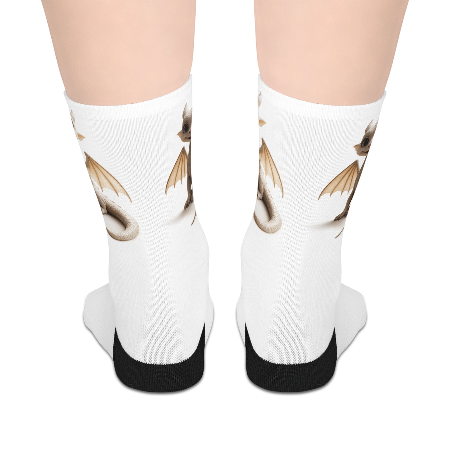 Whimsical Creature Mid-length Socks | Cute Gift for Animal Lovers, Cozy Footwear for Everyday, Perfect for Birthdays, Holidays, or [...]