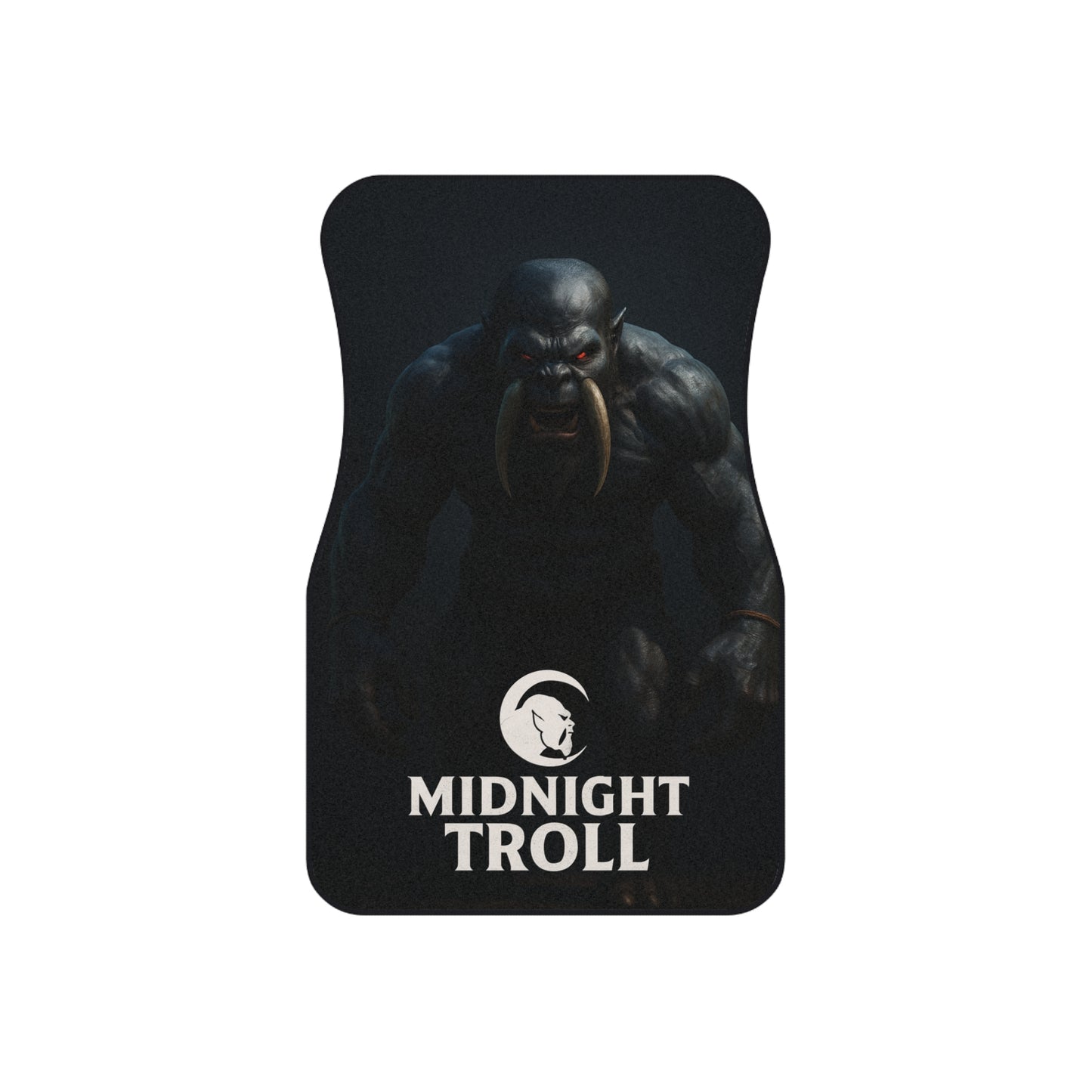 Midnight Troll Car Mats (Set of 4) - Unique Auto Accessory, Gift for Gamers, Durable, Custom Floor Liners, Car Interior Decor