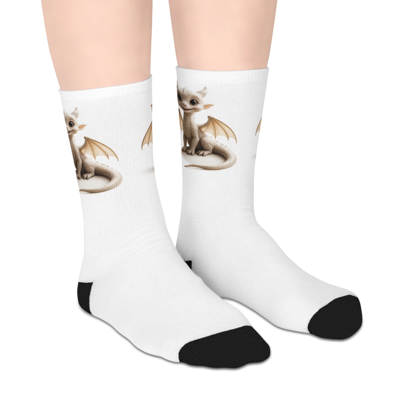 Whimsical Creature Mid-length Socks | Cute Gift for Animal Lovers, Cozy Footwear for Everyday, Perfect for Birthdays, Holidays, or [...]