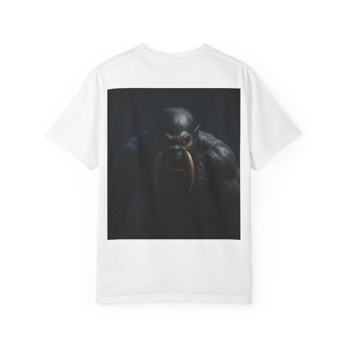 Midnight Troll T-Shirt - Unisex Garment-Dyed Tee, Graphic Tee, Fantasy Apparel, Cool Casual Wear, Unique Gift Idea