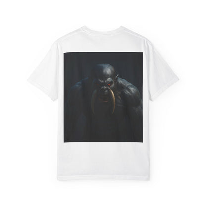 Midnight Troll T-Shirt - Unisex Garment-Dyed Tee, Graphic Tee, Fantasy Apparel, Cool Casual Wear, Unique Gift Idea