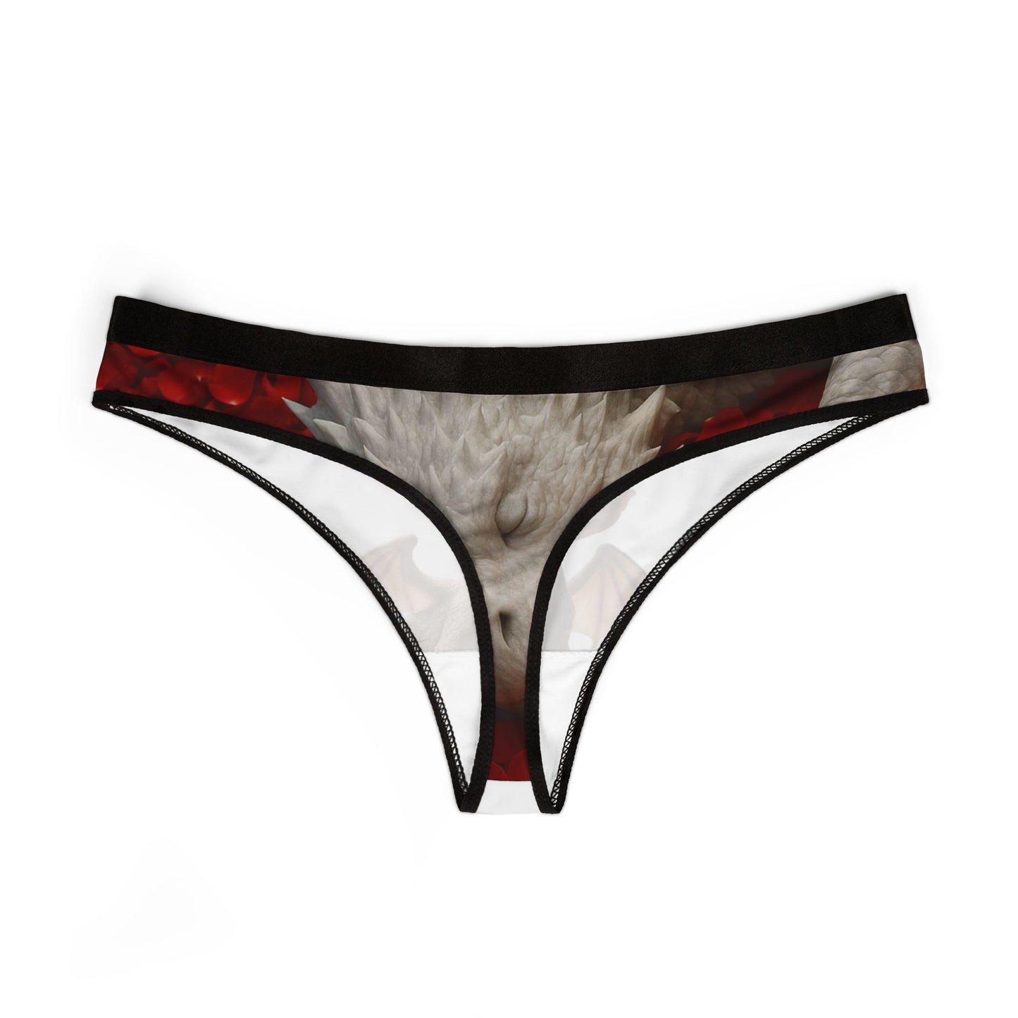 Thong Underwear - Floral Woman's Thongs Design