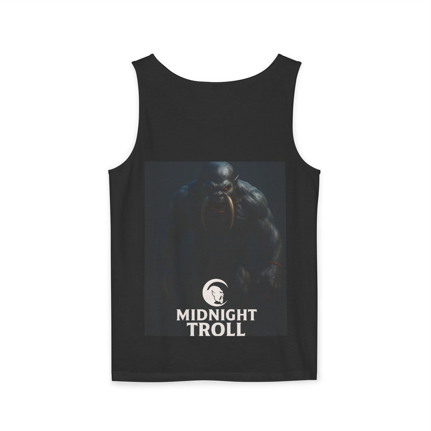 Midnight Troll Unisex Tank Top | Graphic Design, Gift for Gamers, Casual Wear, Summer Apparel, Unique T-Shirt Alternative