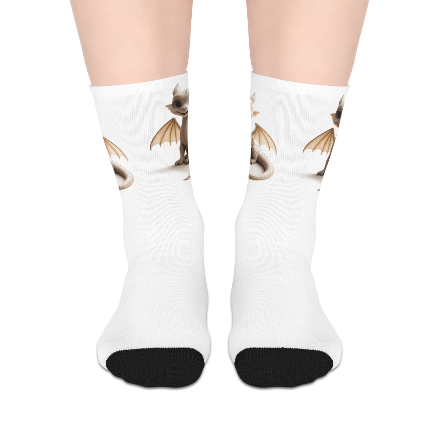Whimsical Creature Mid-length Socks | Cute Gift for Animal Lovers, Cozy Footwear for Everyday, Perfect for Birthdays, Holidays, or [...]