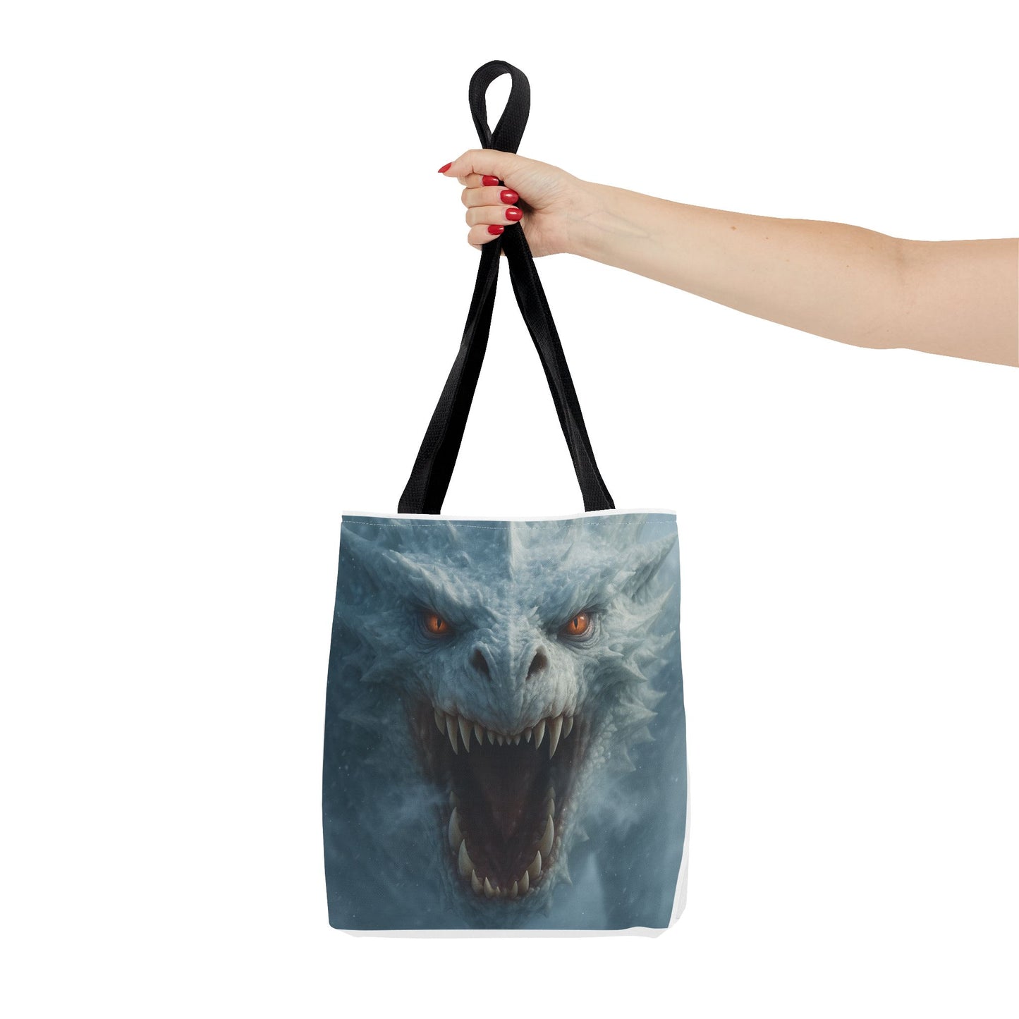Fantasy Dragon Tote Bag, Enchanting Art, Ideal for Gift, Everyday Bag, Eco-Friendly Shopper, Animal Lover Accessory