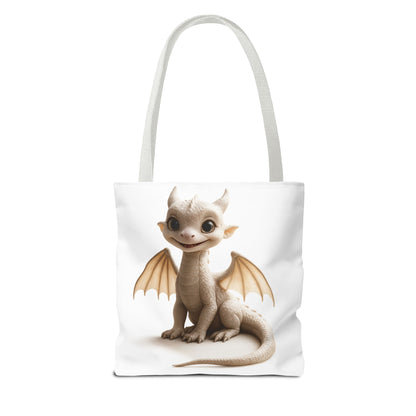 Fantasy Dragon Tote Bag, Enchanting Art, Ideal for Gift, Everyday Bag, Eco-Friendly Shopper, Animal Lover Accessory