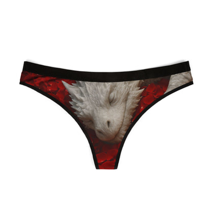 Fantasy Dragon Women's Thongs, Lingerie for Her, Unique Gifts, AOP Underwear, Valentine's Day, Cosplay Apparel