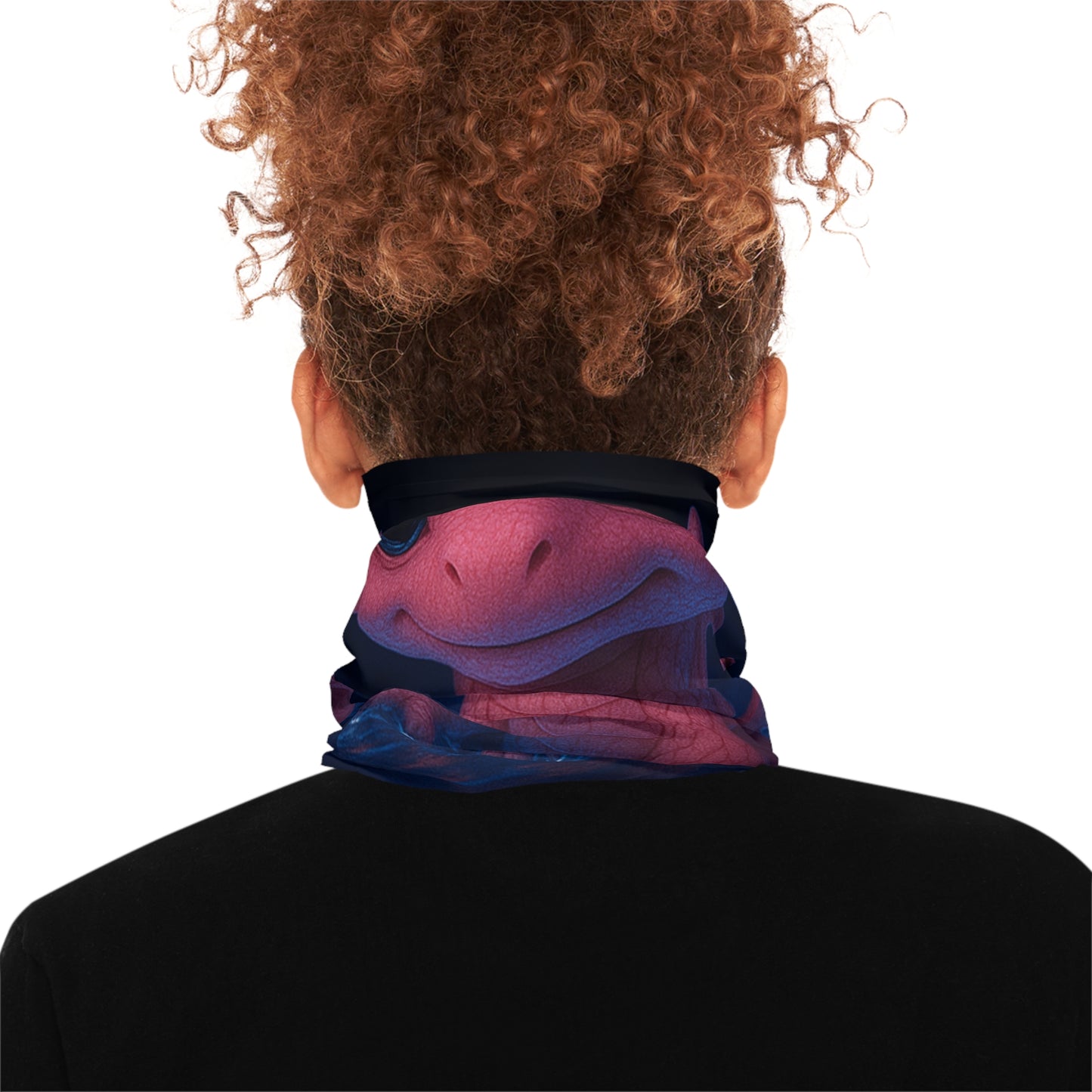 Cute Dragon Lightweight Neck Gaiter for Outdoor Fun, Versatile Face Covering, Gift for Kids, Adventure and Cosplay Accessory