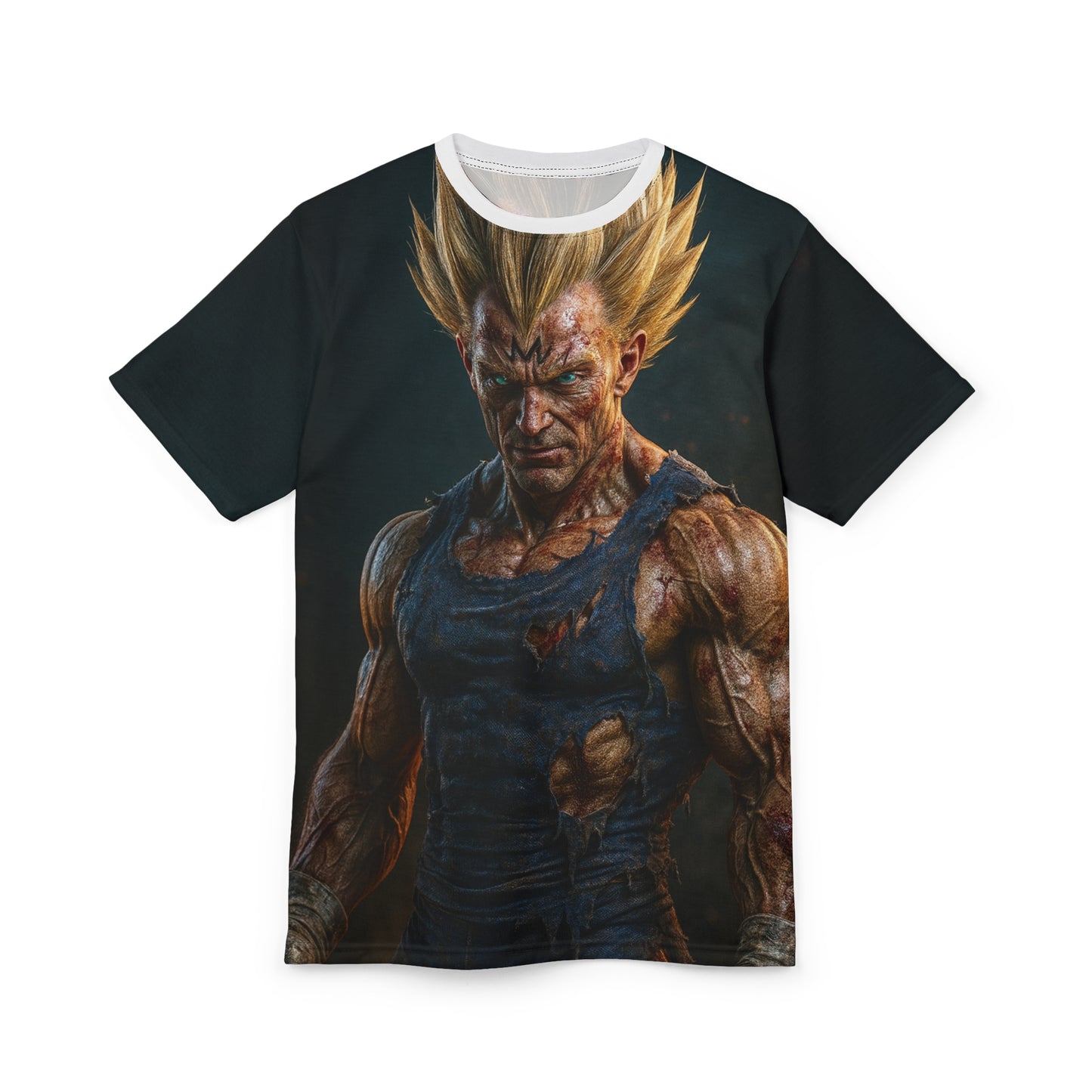 T-Shirt Dragon Ball Z Vegeta Super Sayan 9000 Unisex Tee