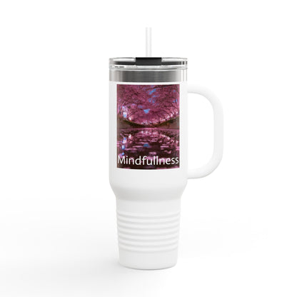 Mindfulness Insulated Travel Mug, 40oz | Unique Gift for Coffee Lovers, Rugged Travel Companion, Motivational Drinkware, Perfect for [...]